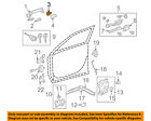 6921707010b1 Toyota Oem Highlander Front Left