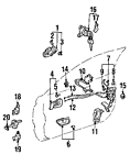 69220-06040-g0 Toyota 6922006040g0 Genuine Oem
