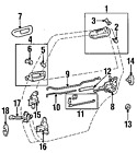 69230ac010e2 Toyota Oem Genuine Handle