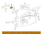 6925006010d1 Toyota Oem Camry Front Right