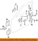 6932035080 Lock Oem Door-door Toyota 92-93 4runner Front Kit