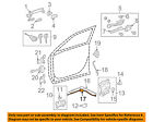 697100e040 Toyota Oem Highlander Front Cable