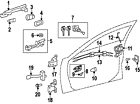 69750-06090 Toyota 6975006090 Genuine Oem
