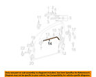 6976042120 Door-cable Rav4 01-03 Left Toyota Front Oem