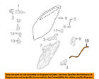 6e5z54221a01b Ford Oem Lock Left