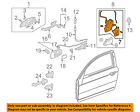 72110s5pa02 Honda Oem 01-05 Civic