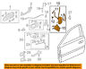 72110s84a12 Honda Oem Accord Front Latch Kit