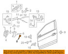 72115swaa01 Honda Oem Front Cover Rubber Seal