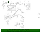 72144-tr0-a11zg Honda Genuine Civic Escutcheon
