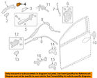 72144tr0a11za Honda Oem Civic Front Escutcheon Left