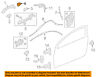 72144tr0a11zf Honda Oem Civic Front Escutcheon Left