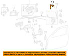 72145s04003 Honda Oem Cylinder Door-lock Civic 96-00