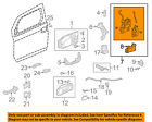 72152scva04 Honda Oem Element Front Latch Kit