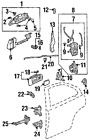 72180-s5d-a12zn Honda 72180s5da12zn Genuine Oem