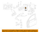72181sdna01 Honda Front 03-07 Door-lock Oem Cylinder Accord