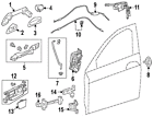 72184-t2a-g21 Honda 72184t2ag21 Genuine Oem
