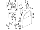 72380-sne-a01 Honda 72380snea01 Genuine Oem