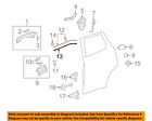 72631stka01 Honda Acura Oem Rdx Rear Door Lock Cable