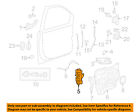 7b0837016d Door-latch Routan Volkswagen 09-10 Front Oem Vw