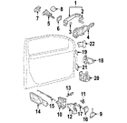 7h0-820-898 Volkswagen Genuine Oem Handle Outside Seal