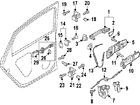 7n0-831-401 Volkswagen Genuine Oem Hinge
