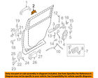 7t4z78218b08baptm Ford Oem Lock Hardware-rear