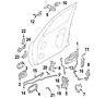 80400-zj00a Nissan Genuine Oem Upper Hinge