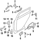 80640am208 Genuine Nissan Oem Factory Handle Original