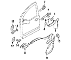 806b1-zl93d Nissan Genuine Oem Handle Outside
