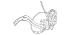 82501-3ka0b Nissan Genuine Pathfinder Lock