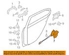 825013aw0a Nissan Oem 2012 Versa Rear