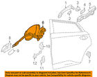 825015aa0a Nissan Oem Murano Rear Actuator Motor