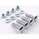 83773 Jegs Performance Products Chrome Bumper Bolt Kit 889944090441