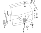 85475-08020 Toyota 8547508020 Genuine Oem