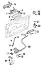 8h0837349 Lock Oem Audi Cover Genuine