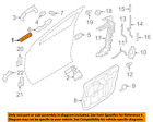 8h6z14a626aab Ford Lincoln Oem Mkx Front Lock Pad Left