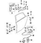 8k0-831-402-e Audi Genuine Oem Upper Hinge