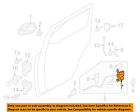 8l3z1626413e Door-latch Hardware-rear Lock Oem Left Ford