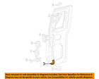 8l5z1326413a Ranger Ford Rear Door-lock Oem 98-11