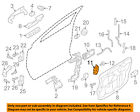 8t4z7821813b Ford Oem Front Door-lock