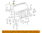9054109108 Toyota Oem Back