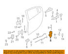 92236011 Gm Oem Rear Or Actuator Latch Release