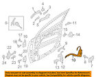 925-061 Dorman Door Hinge Fits