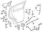 95080390 Gm Chevrolet Genuine Lock