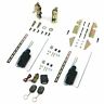 9809 Autoloc Power Accessories Small Bear Claw Door Latches With Remotes