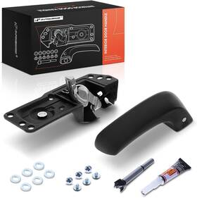 Apdhi1734twpc A-premium Interior Door Handle Kit Front Or Rear Right Textured Black