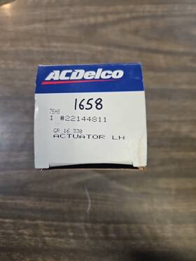 22144811 Acdelco Gm #22144811 Power Door Lock Actuator Left Rear 1995-05 Blazer And Jimmy 4