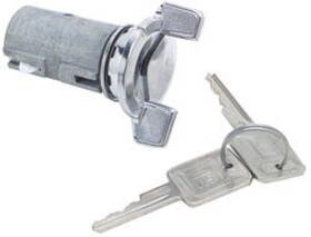 G1680 Acdelco 1978-96 Gm Vehicles Ignition Lock Cylinder Set 2nd Design 1978 Chrome