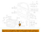 4589921af Actuator Oem Front Chrysler Door-lock