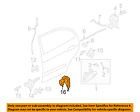 8232486z00 Actuator Suzuki Door-lock Verona Rear 04-06 Oem
